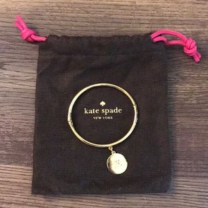 Kate Spade Let’s Go Steady Heart Charm Bracelet